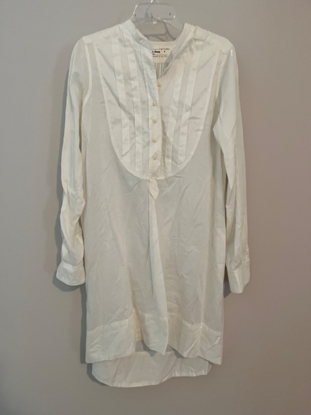 Imogene and Willie White Cotton Shirt Uni Size